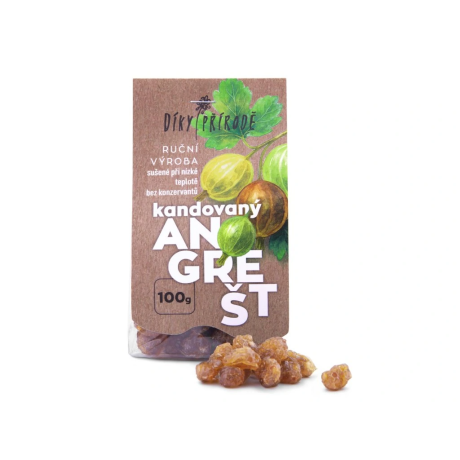 Kandovaný angrešt – šťavnaté kandované ovoce | Pegrastore.cz