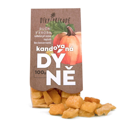 Díky přídodě Dýně kandovaná 100 g, Pegrastore.cz