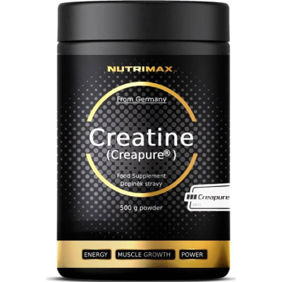 NutriMax Creatine CreaPURE, Kreatin monohydrát, 500 g, Pegrastore.cz