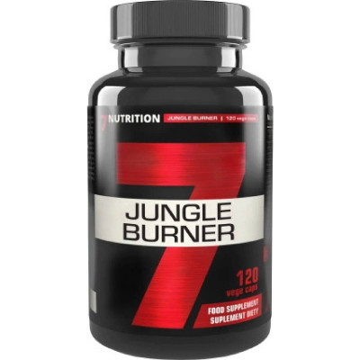7 Nutrition Jungle Burner 120 kapslí ( extremní spalovač tuků), Pegrastore.cz