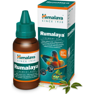 Rumalaya masážní olej 60 ml - k masáži v oblasti kloubů, svalů, šlach a zad, Pegrastore.cz