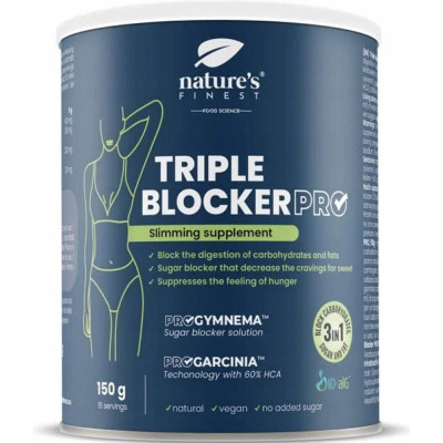 Nature's Finest Nutrisslim Triple Blocker Pro 150 g, Pegrastore.cz