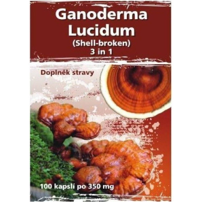 Naturgreen Ganoderma Reishi 100 kapslí, Pegrastore.cz