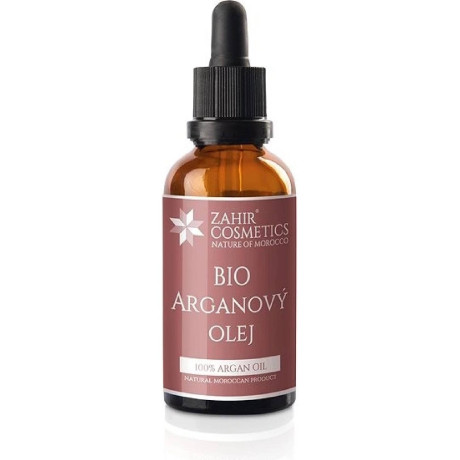 ZAHIR Arganový olej BIO s kapátkem 50 ml, Pegrastore