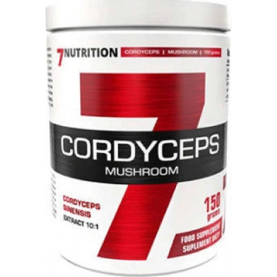 7NUTRITION Cordyceps Mushroom – 150 g extrakt 10:1 pro energii, imunitu a výkon, Pegrastore.cz