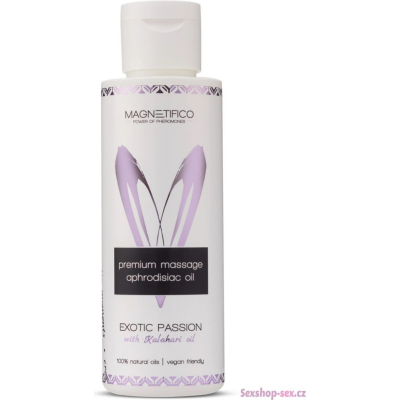 MAGNETIFICO Exotic Passion – masážní afrodiziakální olej 100 ml | PegraStore