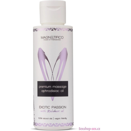 MAGNETIFICO Exotic Passion – masážní afrodiziakální olej 100 ml | PegraStore