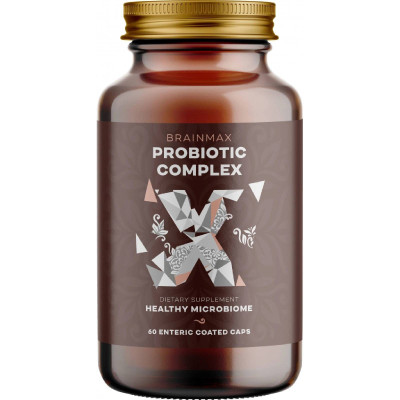 BrainMax Probiotic Complex (Probiotika), 60 enterosolventních kapslí., Pegrastore.cz
