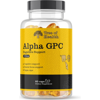 Tree of Health Alpha GPC 300mg 60 vcaps, Pegrastore.cz