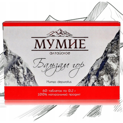 Mountaindrop Mumio tablety, 60 tablet, Pegrastore.cz