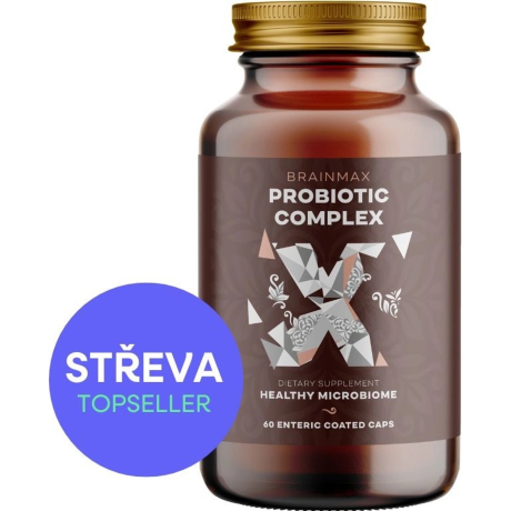 BrainMax Probiotic Complex (Probiotika), 60 enterosolventních kapslí, Pegrastore