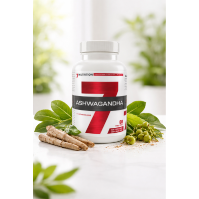 7Nutrition ASHWAGANDHA (400 mg) 60 vege caps, Pegrastore.cz