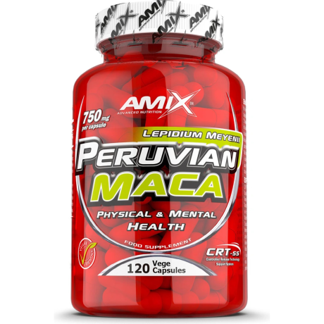 Amix Peruvian Maca 120 kapslí, Pegrastore.cz