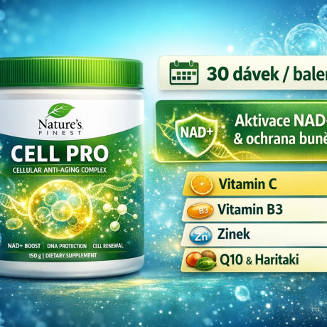 Chytré stárnutí nezačíná u vrásek. Začíná u buněk. 💚