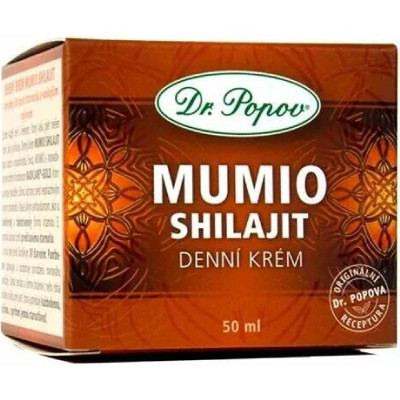 Dr. Popov Mumio Shilajit hydratační denní krém 50 ml, Pegrastore