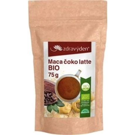 Zdravý den Maca čoko latte BIO 75g, Pegrastore