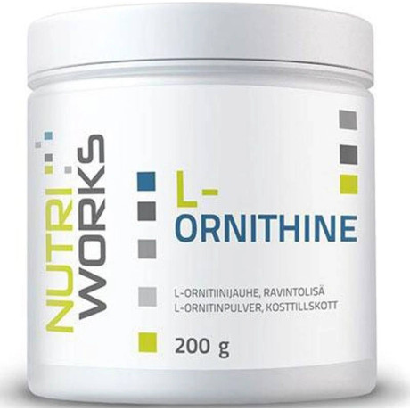 NutriWorks L-Ornithine 200 g, Pegrastore.cz