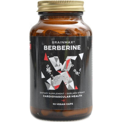 BrainMax Berberin 550 mg 90 rostlinných kapslí, Pegrastore