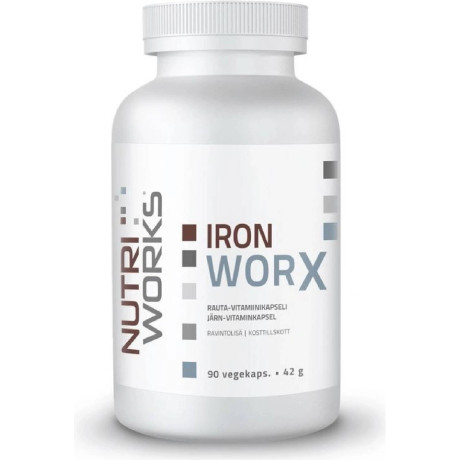 NutriWorks Iron Works 90 kapslí, Pegrastore.cz