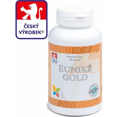EUNIKE GOLD, chlorela, kotvičník zemní, L-Arginin, 90 tobolek, Pegrastore.cz
