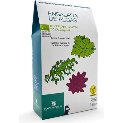 Porto-Muiños Mořské řasy Nori BIO vločky 25 g, Pegrastore.cz