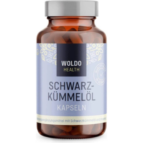 WoldoHealth Černý kmínový olej 120 kapslí, Pegrastore.cz