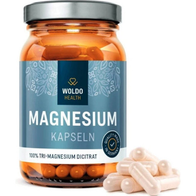 Woldo Hořčík Tri-Magnesium dicitrát | 120 kapslí | PegraStore.cz