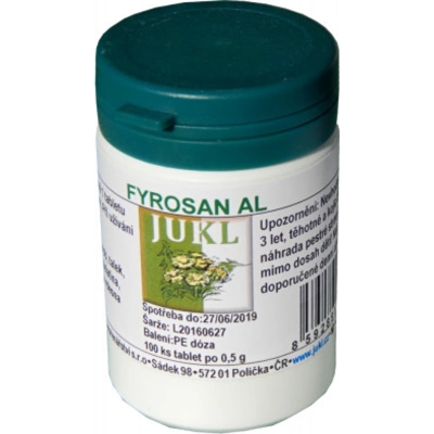 Jukl FYROSAN AL 100 tbl, Pegrastore.cz