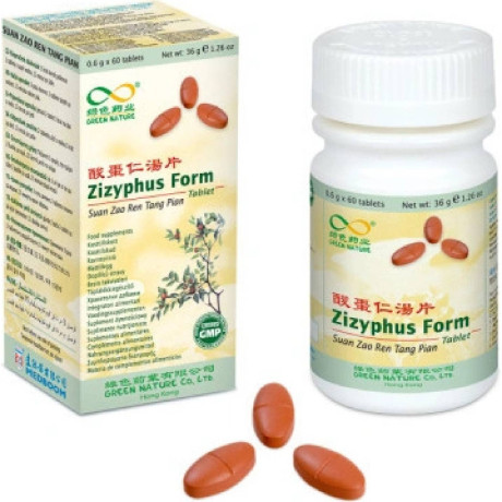 Suan Zao Ren Tang Pian - Zizyphus Form 60 draže, Pegrastore.cz