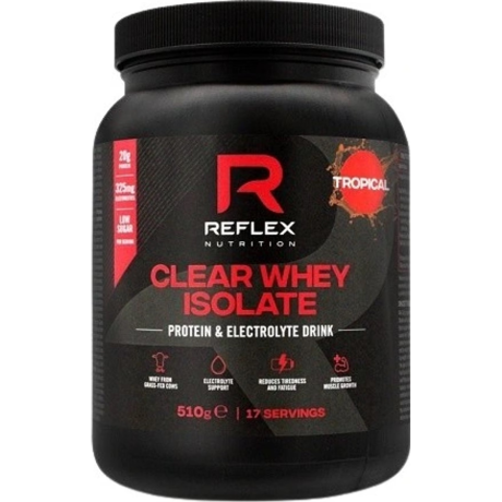 Clear Whey Isolate 510g | Osvěžující proteinový nápoj | Reflex | PegraStore