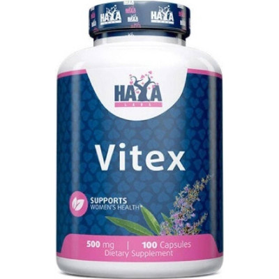 HAYA LABS VITEX EXTRACT 500mg 100 caps, pro podporu plodnosti, Pegrastore.cz