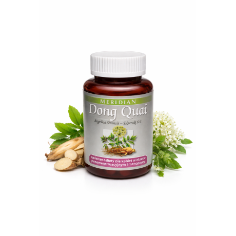 Meridian Extrakt z Dong Quai (Andělika čínská). 60 kapslí, Pegrastore.cz