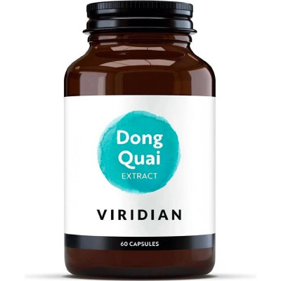 Viridian Dong Quai Extract 60 kapslí,  tradiční bylinu pro ženský komfort, Pegrastore,cz