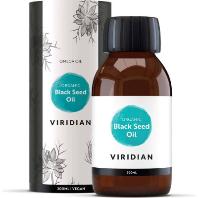 Viridian Black Seed Oil Organic 200 ml – BIO olej z černého kmínu