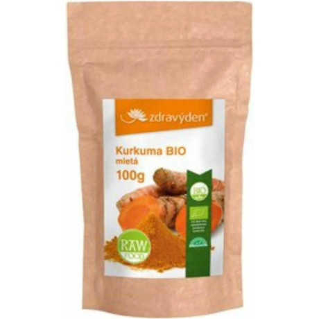 Zdravý den Kurkuma mletá BIO 100 g, Pegrastore
