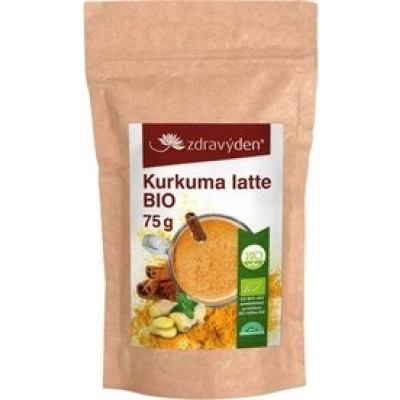 Zdravý den Kurkuma Latte BIO 75 g, Pegrastore