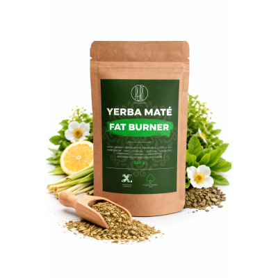 BrainMax Pure Yerba Maté, Fat Burner, 500 g, Pegrastore.cz