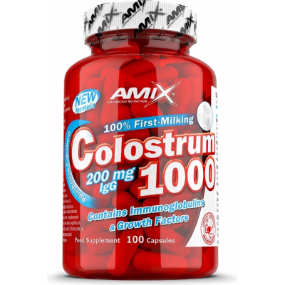 Amix Nutrition Colostrum 1000 mg – podpora imunity, kapsle (100 ks), Pegrastore