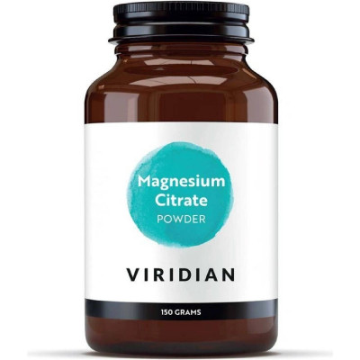 Viridian Magnesium Citrate Powder 150g, Pegrastore.cz