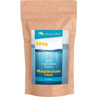 Zdravý den Magnesium citrát 250g, Pegrastore.cz