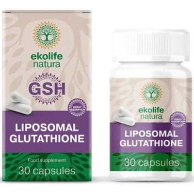 Ekolife Natura Liposomal Glutathione 30 kapslí, Pegrastore.cz
