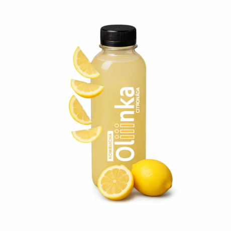 Zeličko Kombucha Citronáda 0,5 l – energie, trávení & svěží mysl, Pegrastore.cz