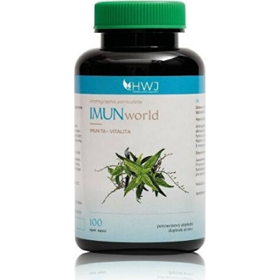 IMUNworld Andrographis – Imunita, játra, detox | Pegrastore