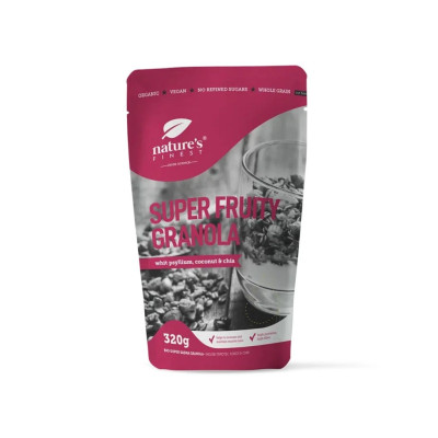 Nature’s Finest Bio Super Fruity Granola, 320 g. Pegrastore,cz