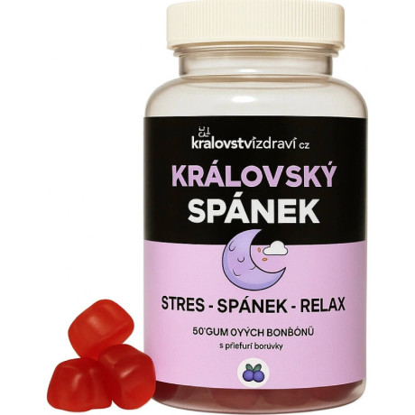 Královské želé – želé bonbony pro hluboký spánek, 60 ks, Pegrastore.cz