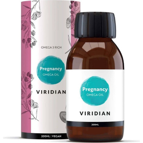 Viridian Pregnancy Omega Oil – Podpora v těhotenství | 200 ml | PegraStore