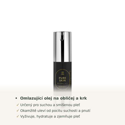 ✨ Rozzáři pleť, zjemni vrásky a vrať pokožce život
Lehký, ale účinný olej s pečujícími složkami, které pomáhají hydratovat.