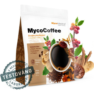 MycoMedica MycoCoffee 20 x 3.5 g, Pegrastore.cz