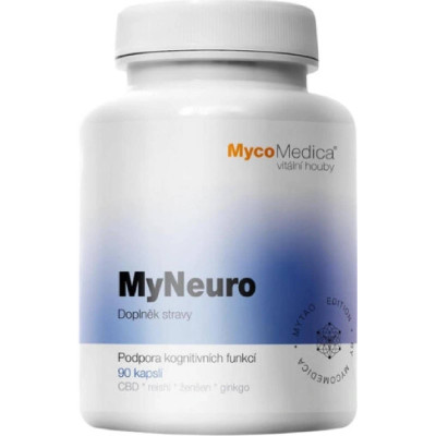 MycoMedica MyNeuro 90 kapslí, Pegrastore.cz