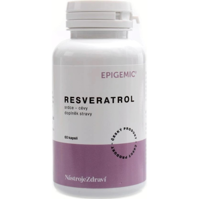 Resveratrol Epigemic® 60 kapslí, Pegrastore.cz